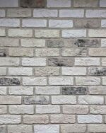 Barok Krem Sisli Dekoratif Kültür Tuğla