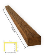 Poliüretan Kütük 20x13 cm