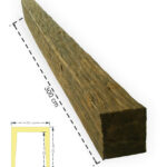 Poliüretan Kütük 20x25 cm