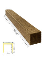 Poliüretan Kütük 35x31 cm